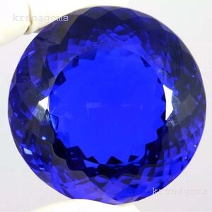 Massive Elegant Blue Certified Natural 485.00 ct. Tanzanite, Round Cut
